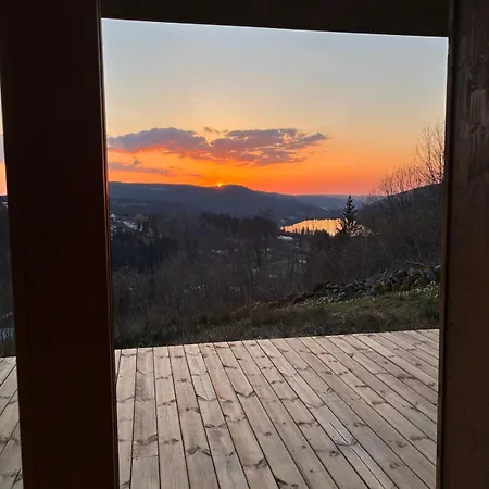 シャレー Hissala, Vue Et Sauna