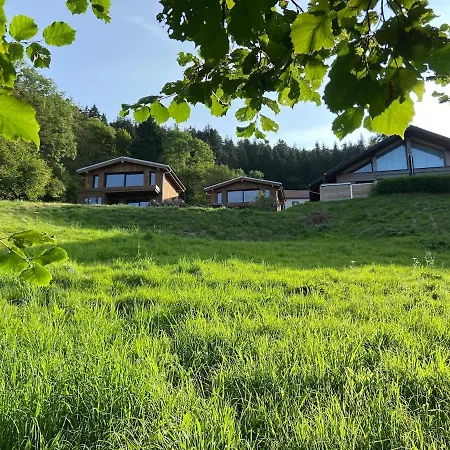 シャレー Hissala, Vue Et Sauna *