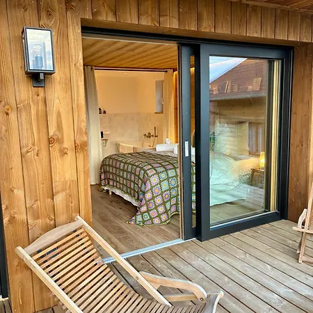 シャレー Hissala, Vue Et Sauna ジェラールメ